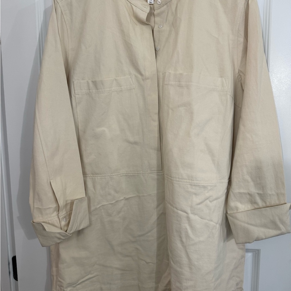 Pomander Place (by Tuckernuck) Beige 3/4 Sleeve Dress